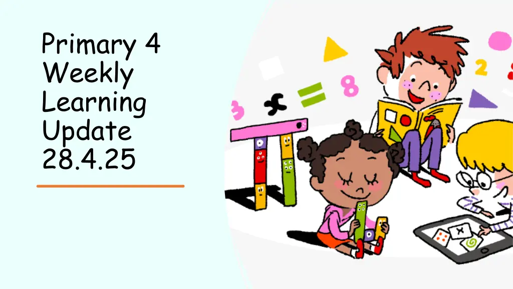 primary 4 weekly learning update 28 4 25