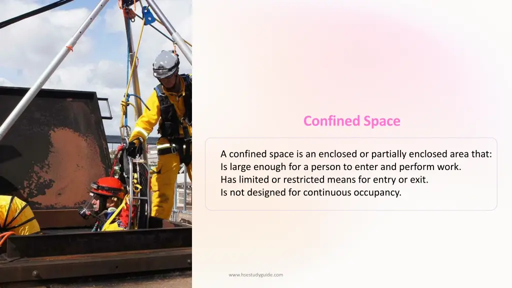 confined space