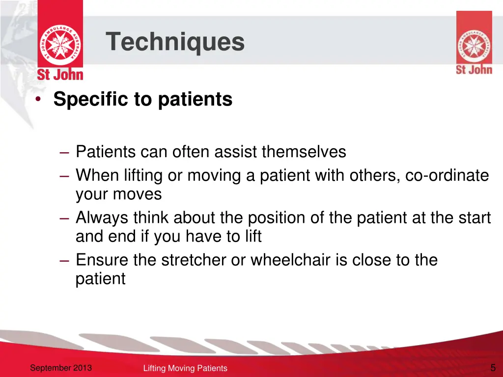 techniques 1