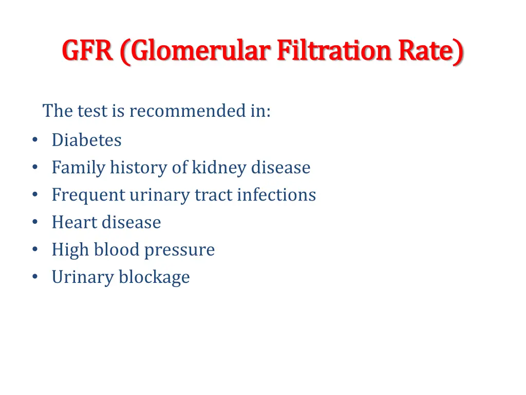 gfr glomerular filtration rate gfr glomerular 1