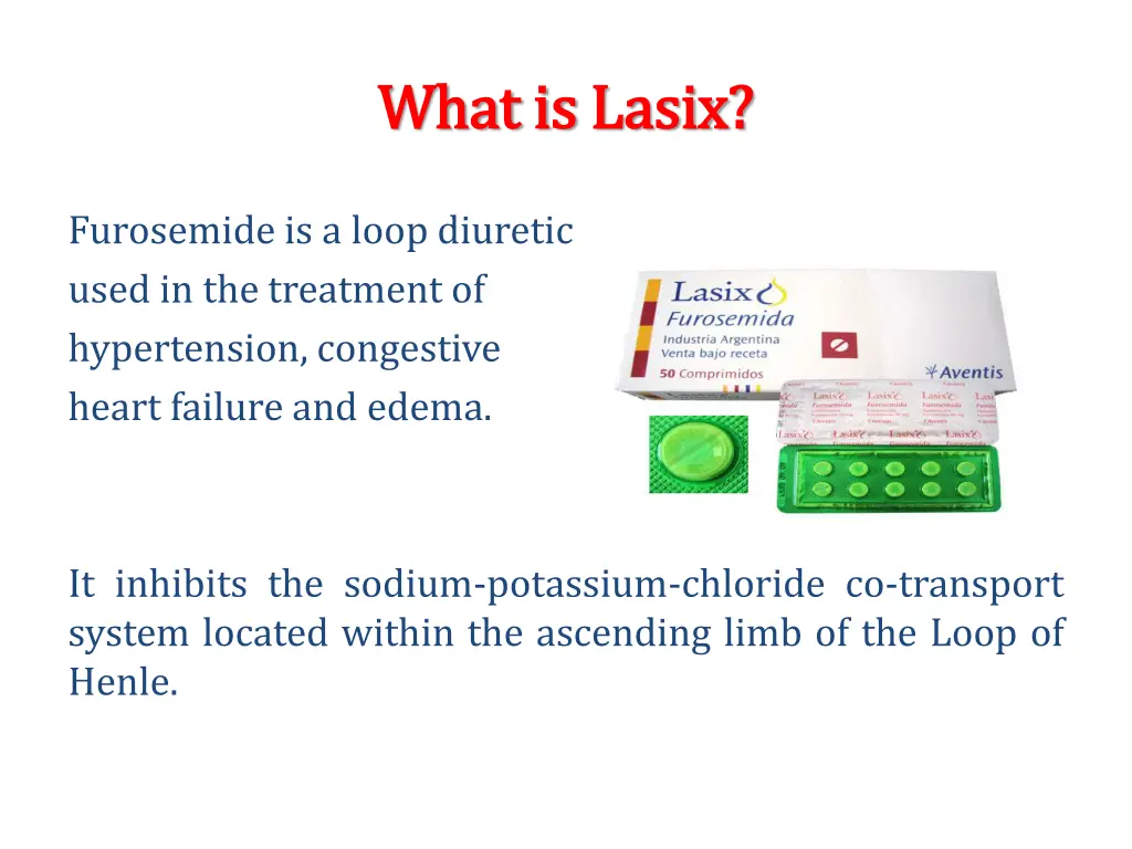 what is what is lasix