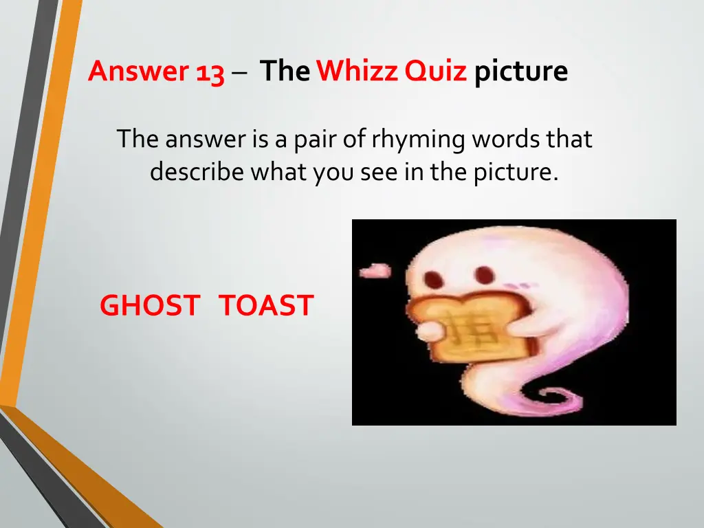 answer 13 the whizz quiz picture
