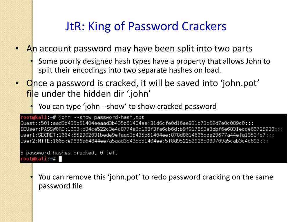 jtr king of password crackers 2
