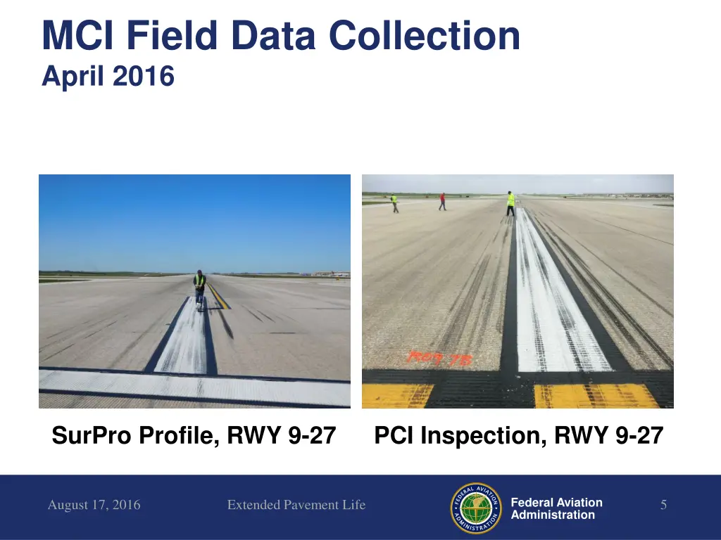 mci field data collection april 2016