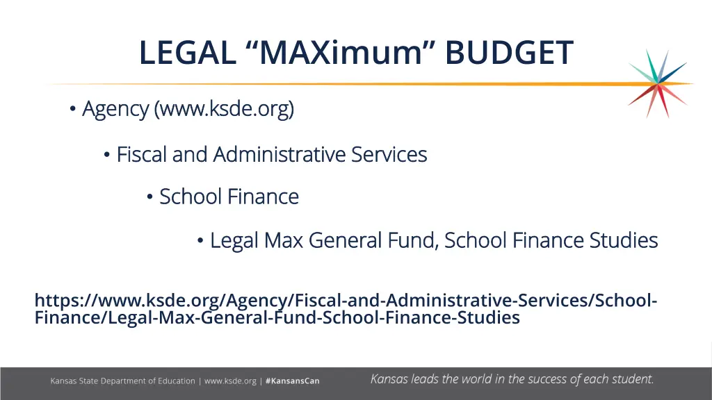 legal maximum budget 4