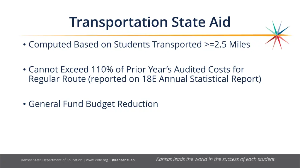 transportation state aid