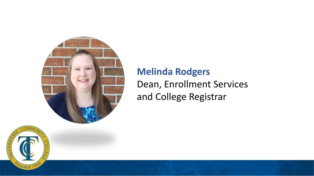 melinda rodgers dean enrollment services