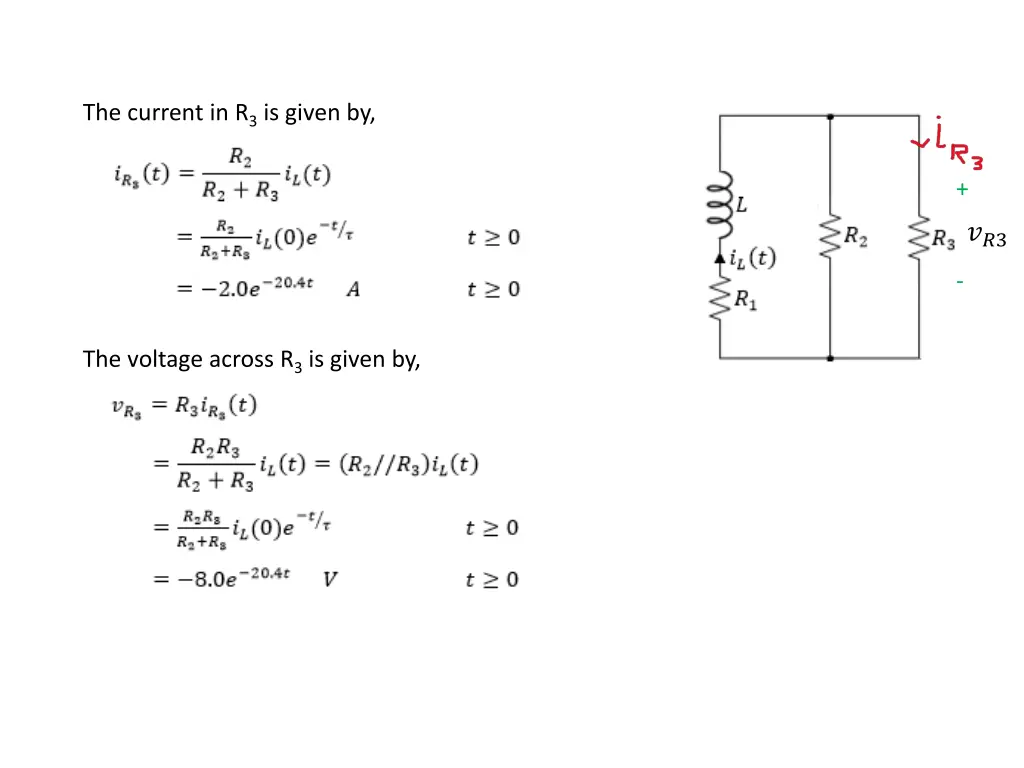 the current in r 3 is given by