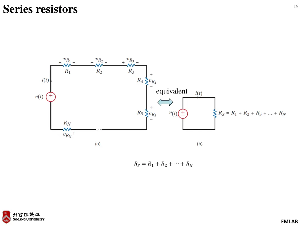 series resistors