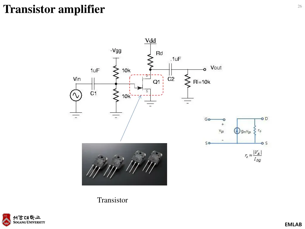 transistor amplifier
