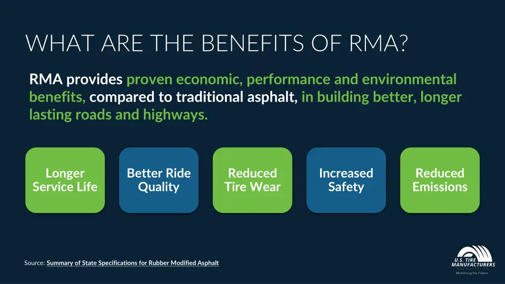 what are the benefits of rma