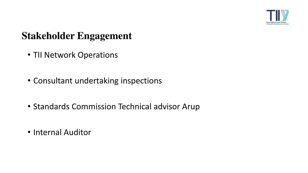 stakeholder engagement