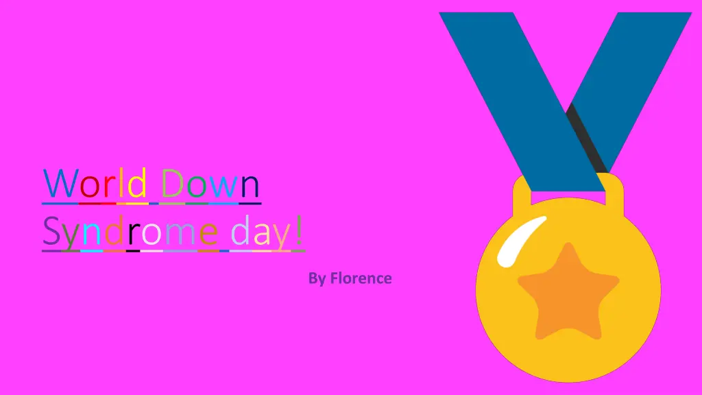 world down syndrome day