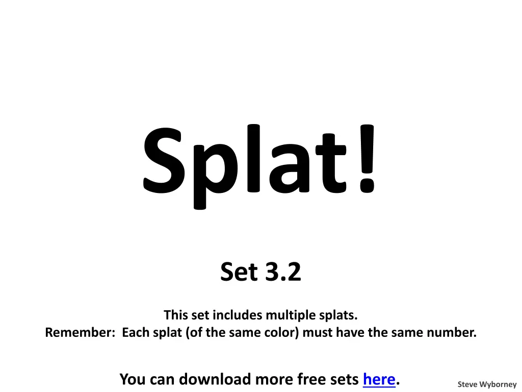 splat