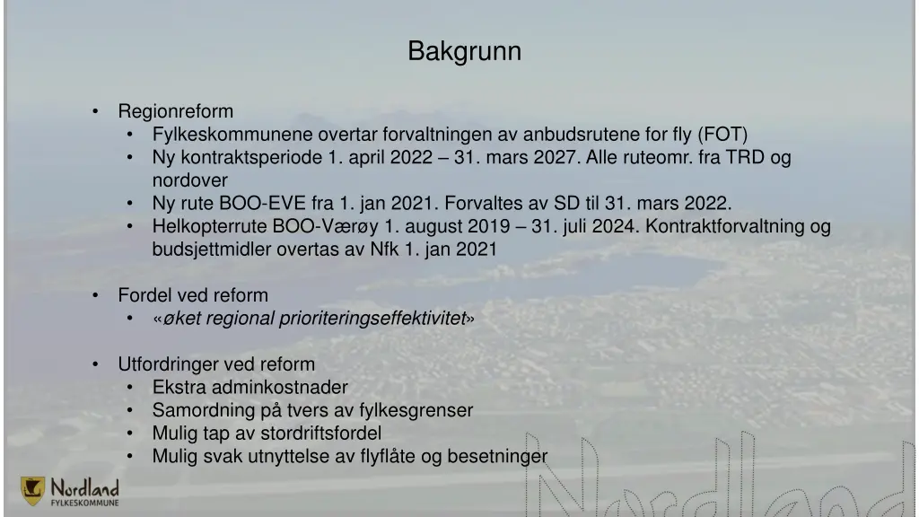 bakgrunn