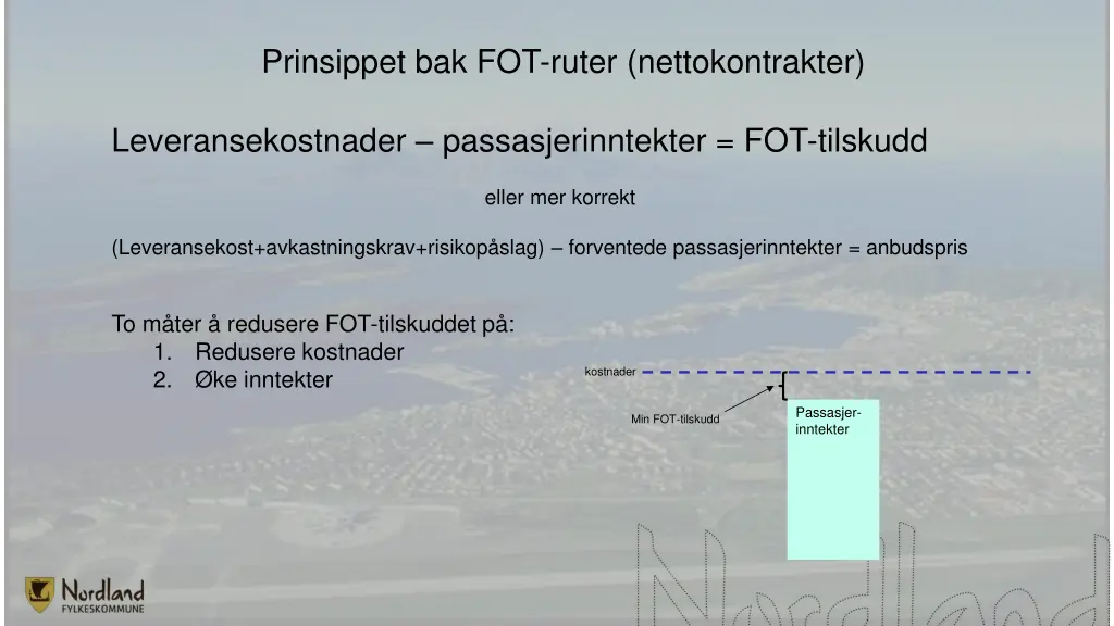 prinsippet bak fot ruter nettokontrakter