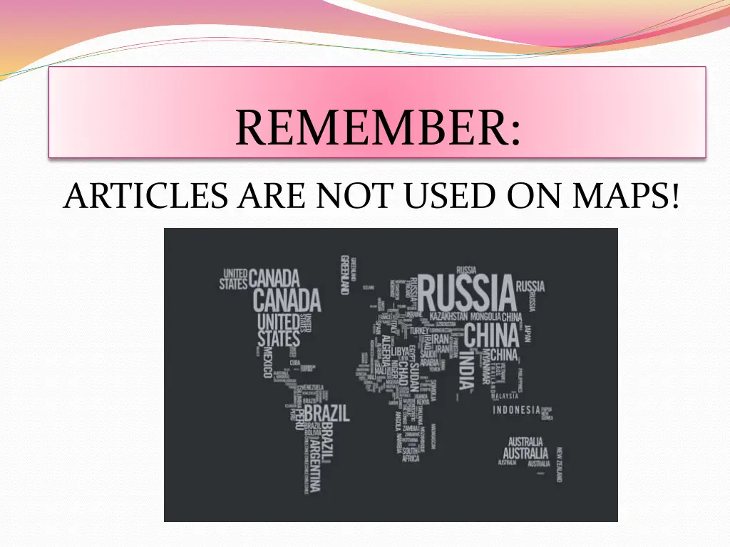 remember
