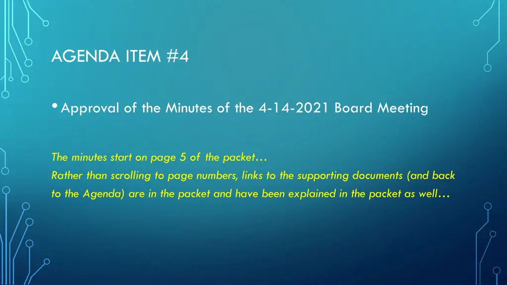 agenda item 4