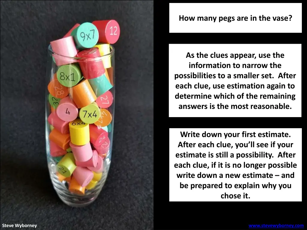 how many pegs are in the vase 2
