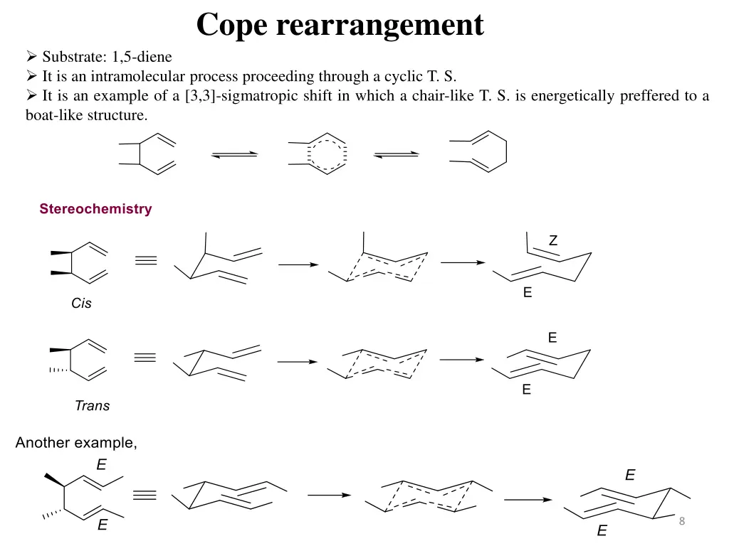 cope rearrangement