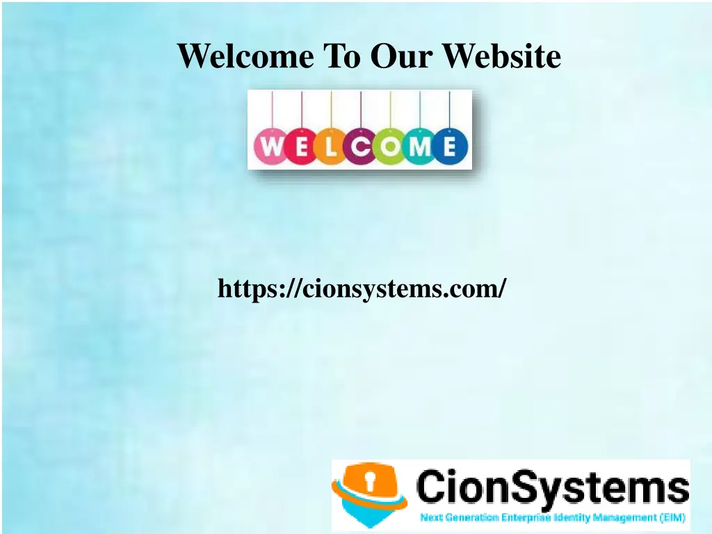 welcome to our website