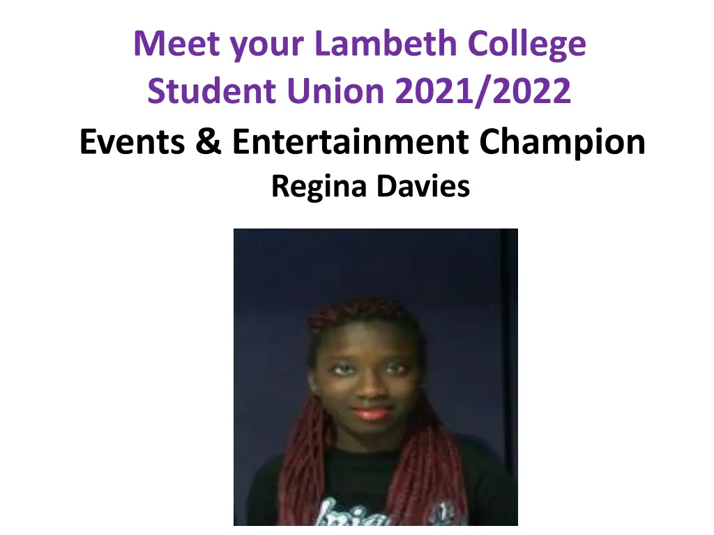 meet your lambeth college student union 2021 2022 7