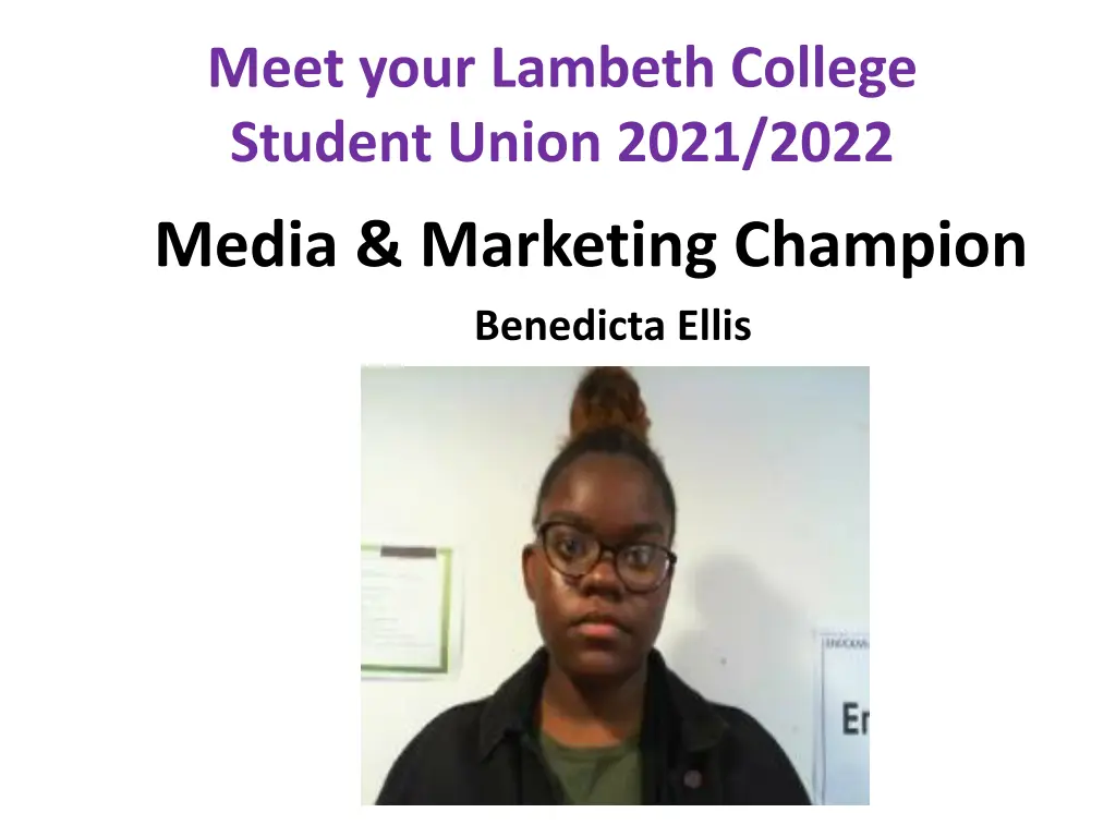 meet your lambeth college student union 2021 2022 9