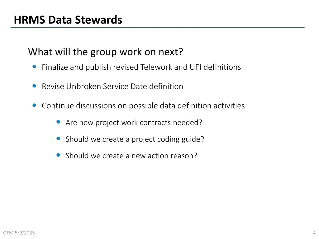 hrms data stewards 2
