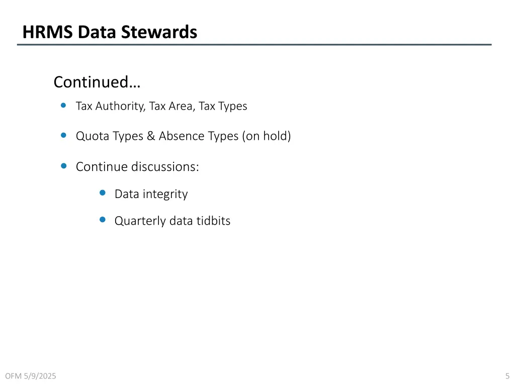 hrms data stewards 3