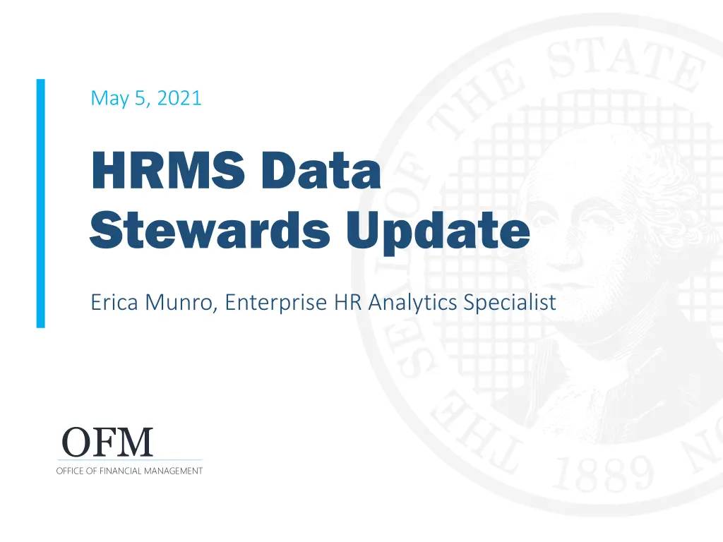 may 5 2021 hrms data stewards update