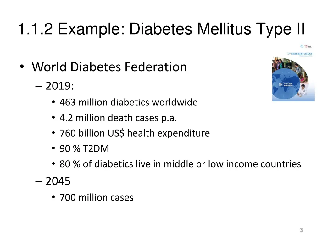 1 1 2 example diabetes mellitus type ii