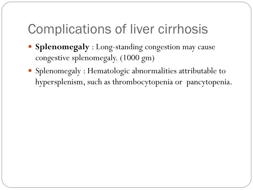 complications of liver cirrhosis 14