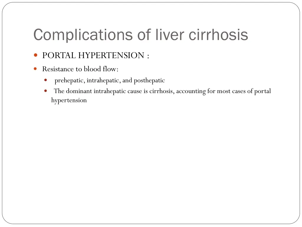 complications of liver cirrhosis 2