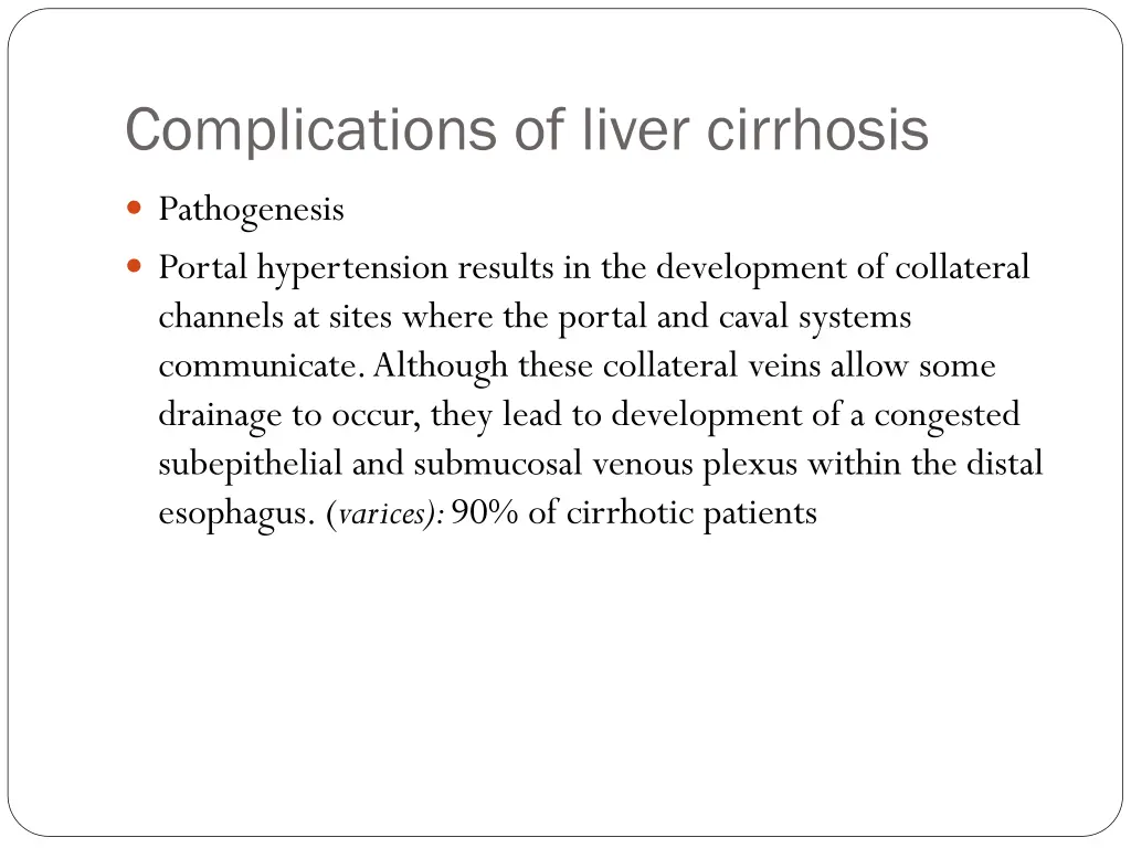 complications of liver cirrhosis 6