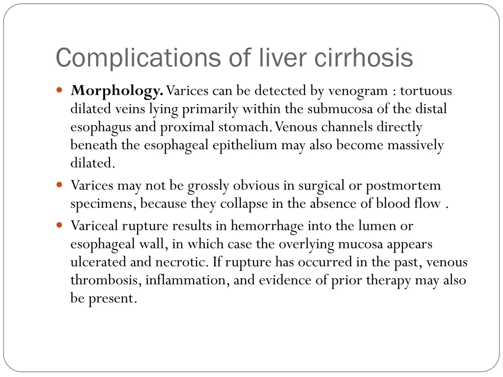 complications of liver cirrhosis 7