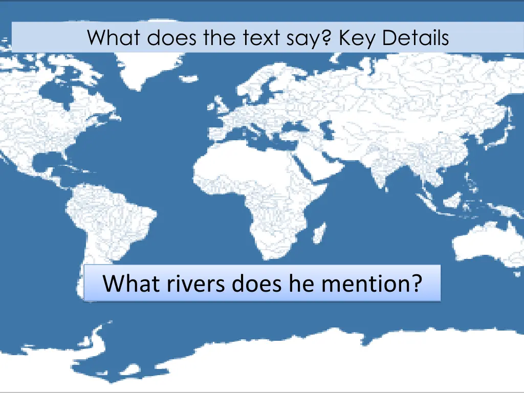 what does the text say key details