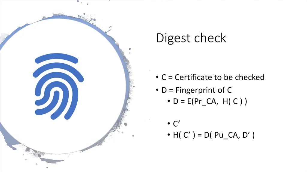 digest check