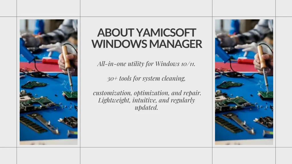 about yamicsoft windows manager