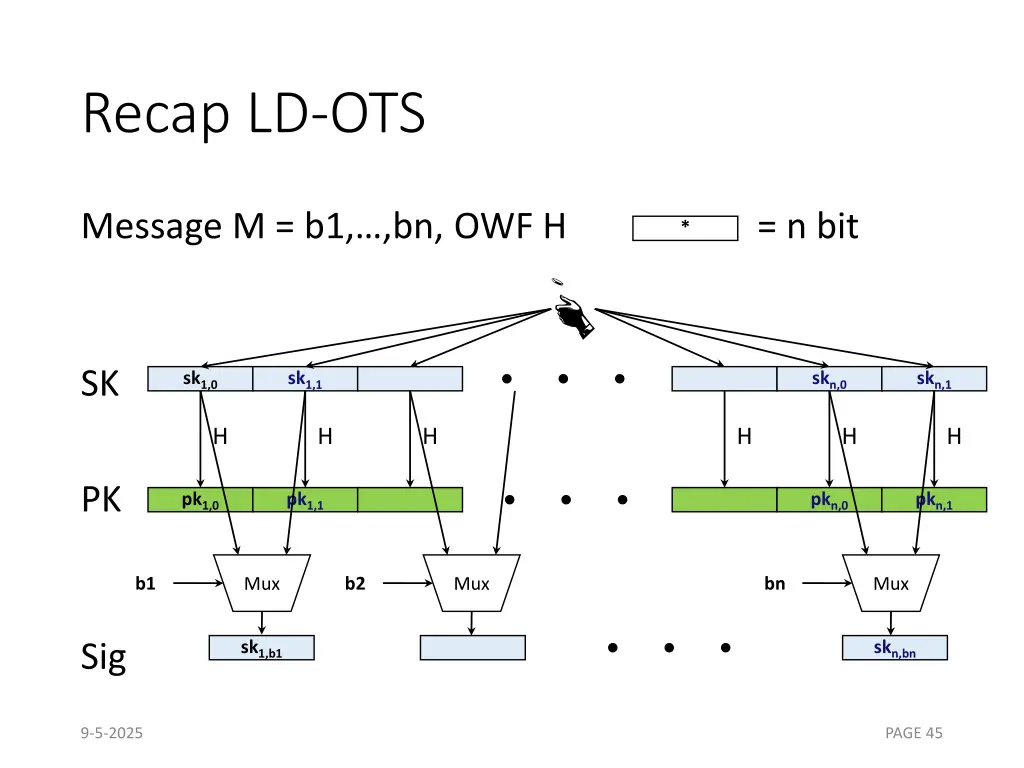 recap ld ots