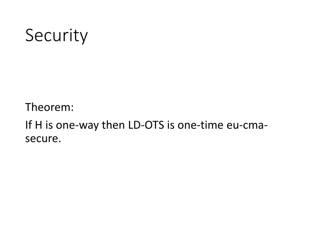 security