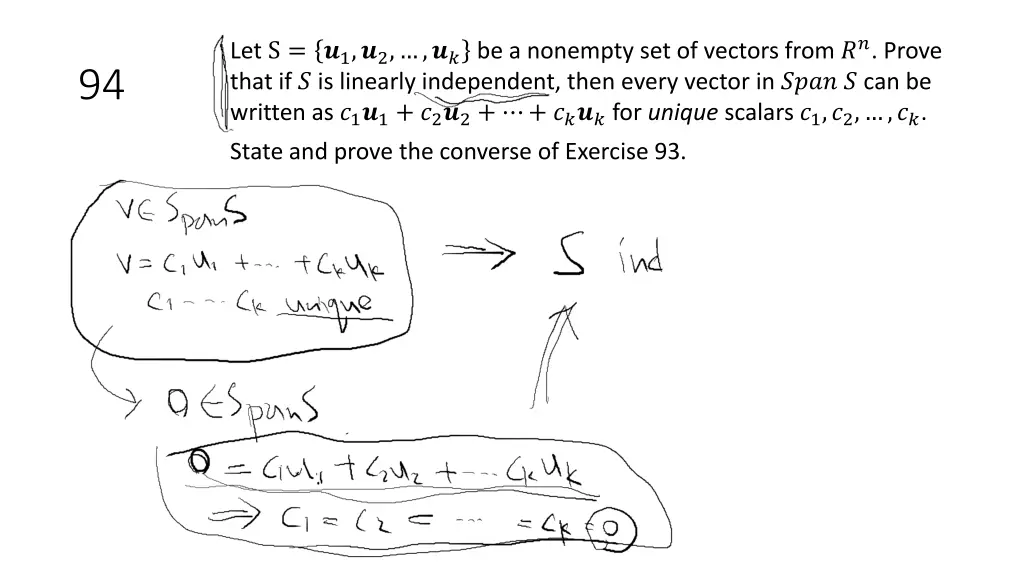 let s 1 2 be a nonempty set of vectors from prove 1