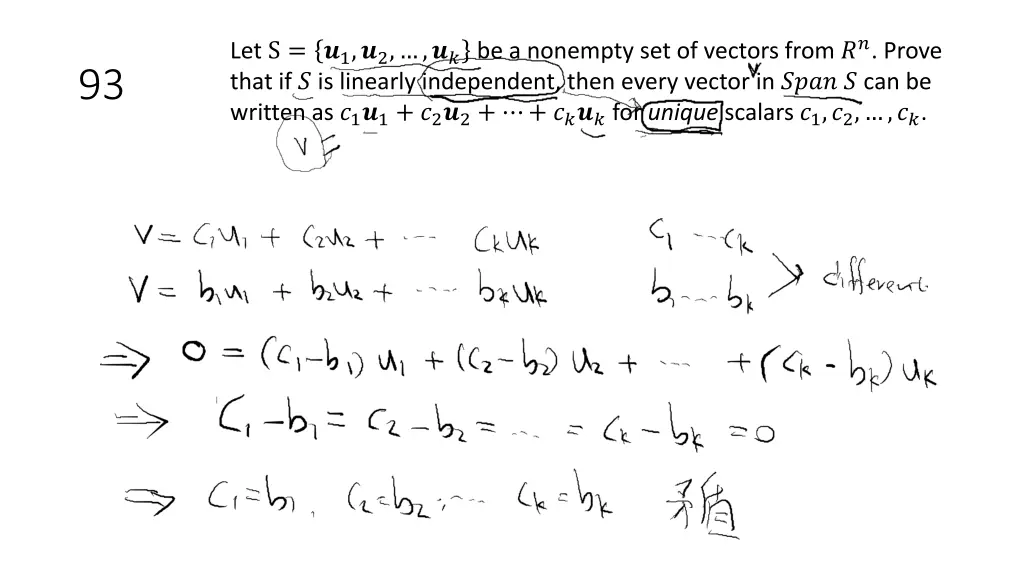 let s 1 2 be a nonempty set of vectors from prove