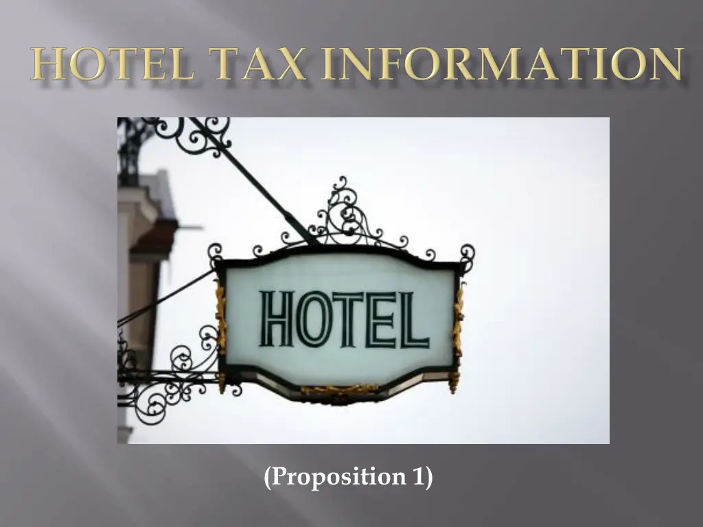 proposition 1