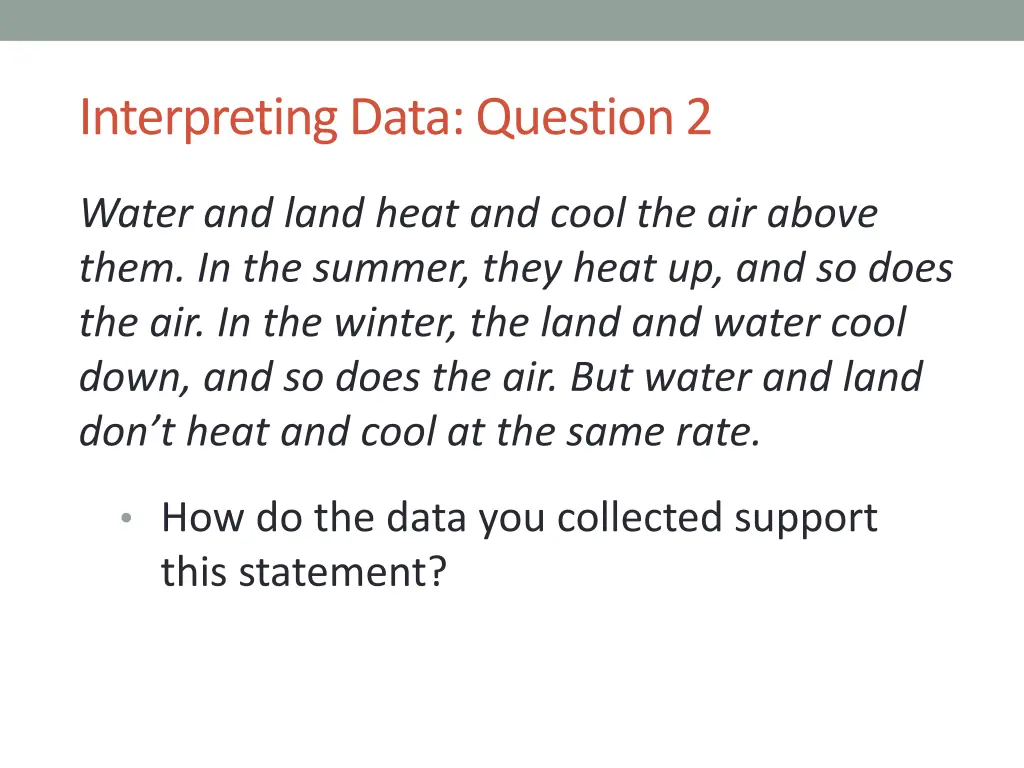 interpreting data question 2