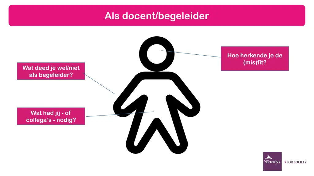 als docent begeleider