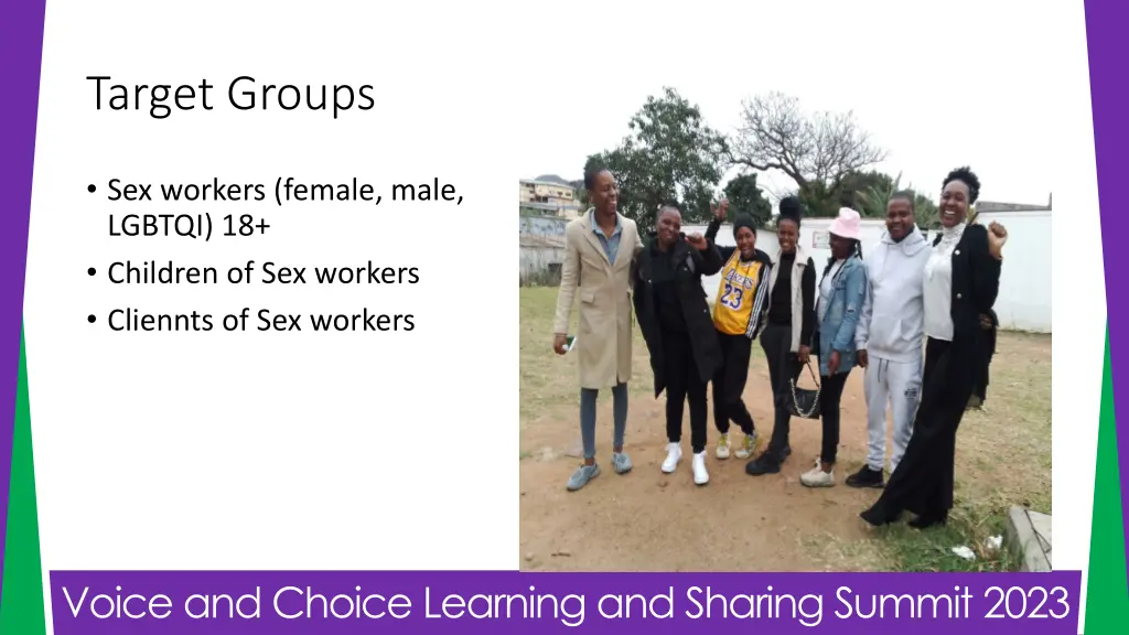 target groups