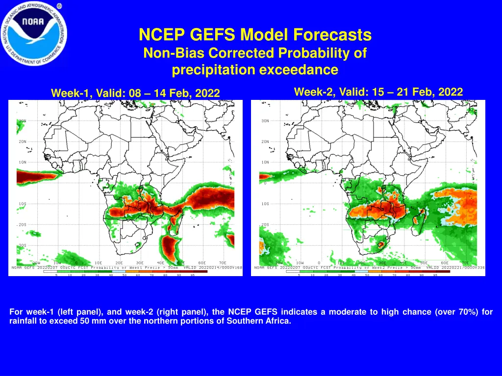 ncep gefs model forecasts non bias corrected