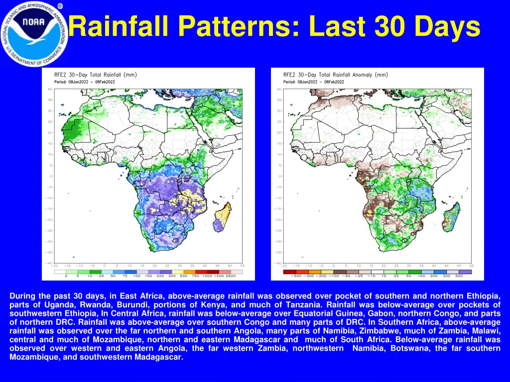 rainfall patterns last 30 days