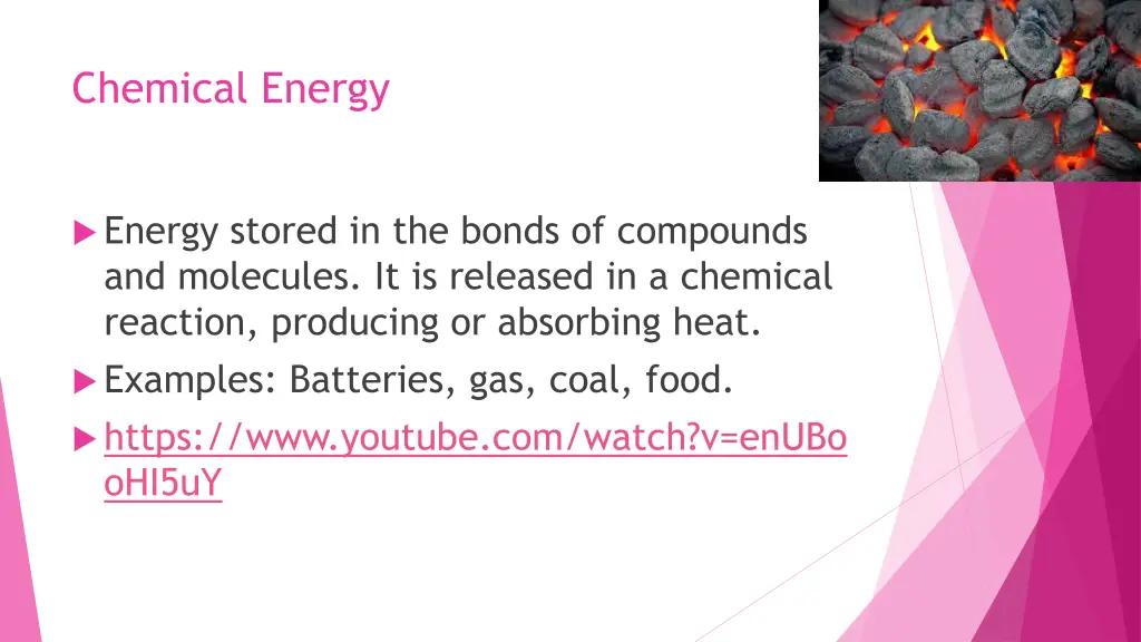 chemical energy
