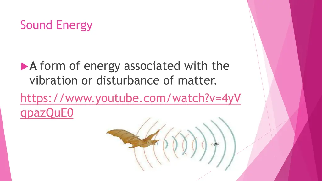 sound energy